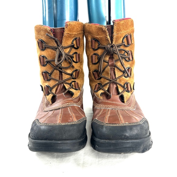 Ecko Unltd Braxton Lug Women Size 5.5 Brown Suede Leather Ankle Boot Winter - Picture 2 of 8